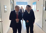浦东新区管小军副区长一行来BBIN游戏考察指导事情