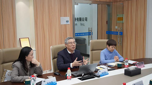 BBIN游戏生物医药首创人&CEO陈春麟博士，，，，，药效部执行主任董文心博士，，，，，公司事务部总监周南梅等