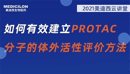 【云课堂】：怎样有用建设PROTAC分子的体外活性评价要领？？？