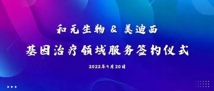 和元生物与BBIN游戏基因治疗领域效劳签约仪式.jpg