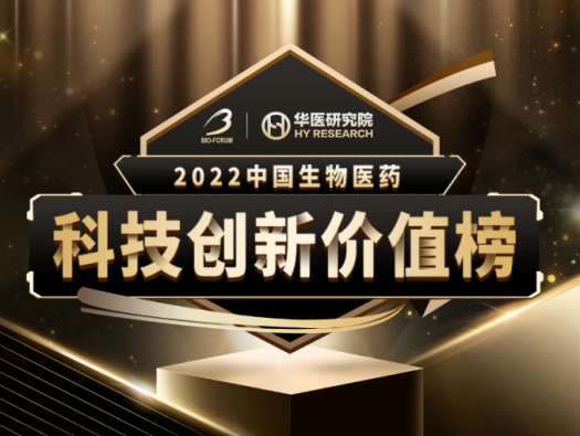 BBIN游戏荣登2022中国生物医药科技立异价值榜“最具影响力立异CXO企业” 