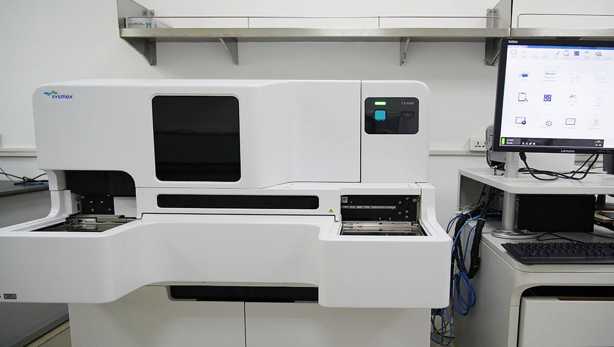 临床病理研究仪器之Sysmex CS-5100全自动凝血剖析仪