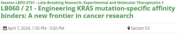 AACR2024聚会上KRAS相关的Poster.jpg